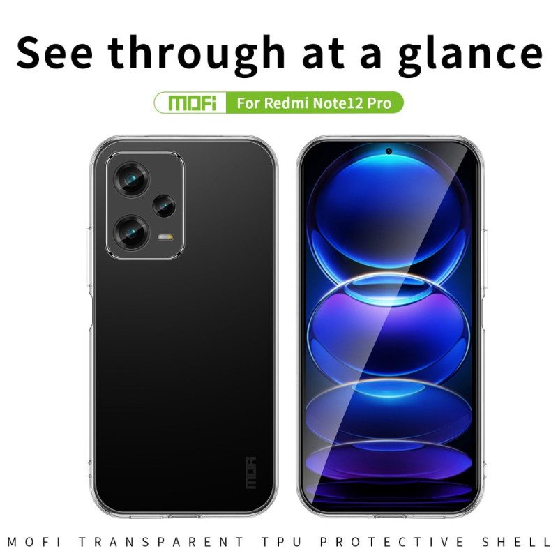 Cover Xiaomi Redmi Note 12 Pro Mofi Trasparente