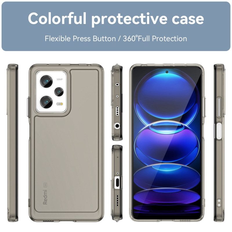 Cover Xiaomi Redmi Note 12 Pro Serie Di Caramelle Trasparenti