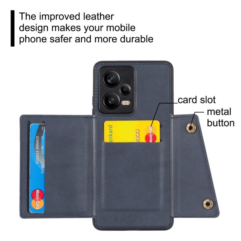 Cover Xiaomi Redmi Note 12 Pro Supporto Per Portacarte