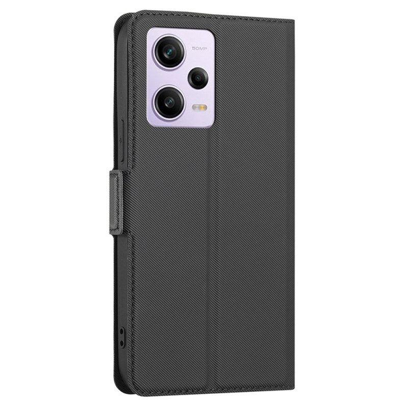 Custodia in pelle Xiaomi Redmi Note 12 Pro Bel Bicolore