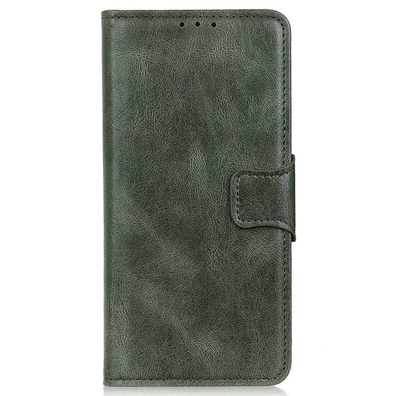 Custodia in pelle Xiaomi Redmi Note 12 Pro Chiusura In Pelle Stile Reversibile