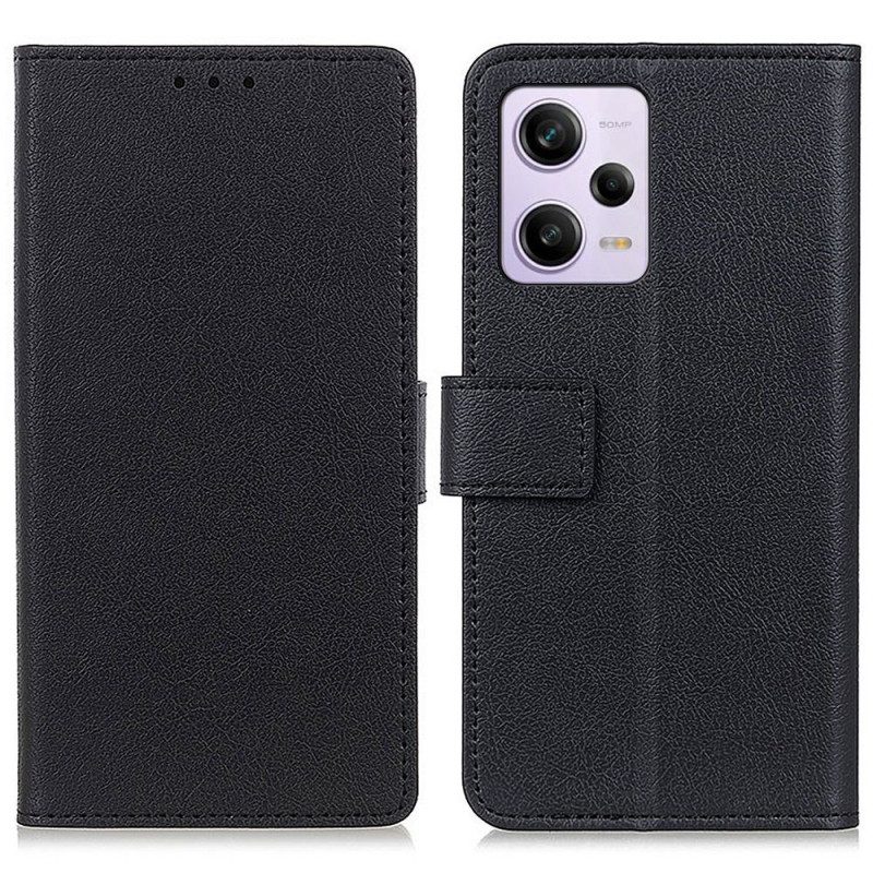 Custodia in pelle Xiaomi Redmi Note 12 Pro Classico