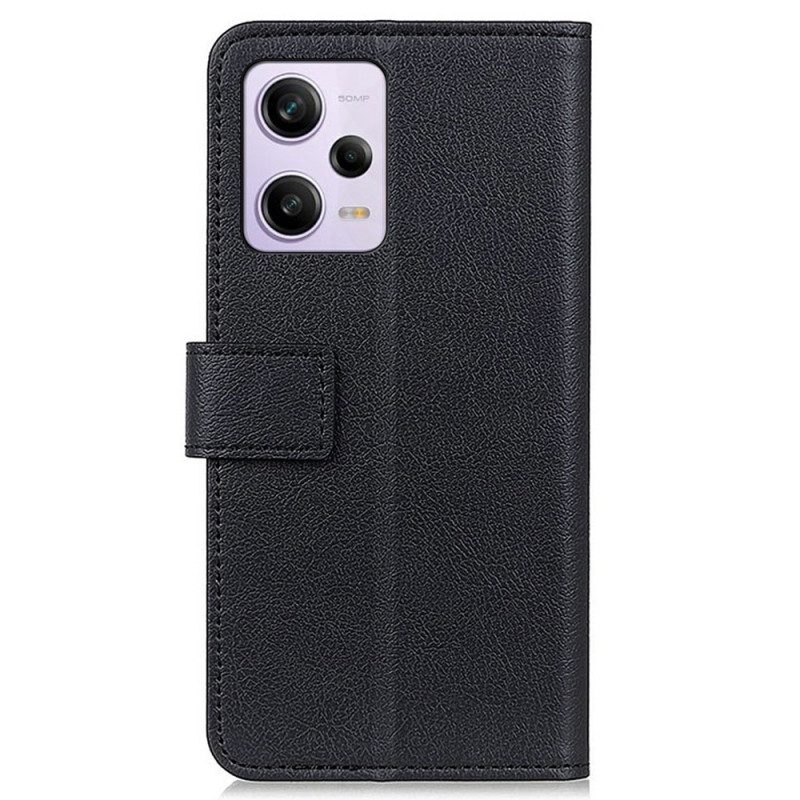 Custodia in pelle Xiaomi Redmi Note 12 Pro Classico