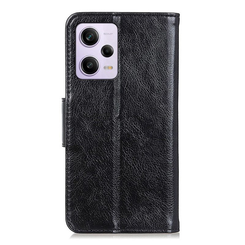 Custodia in pelle Xiaomi Redmi Note 12 Pro Crosta Di Nappa