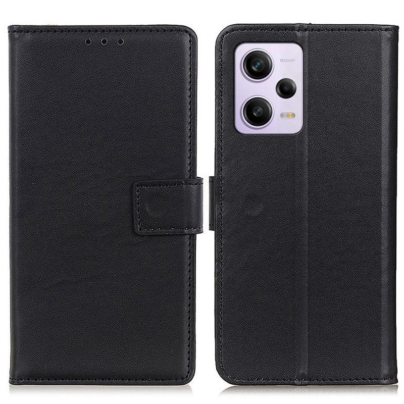 Custodia in pelle Xiaomi Redmi Note 12 Pro Similpelle