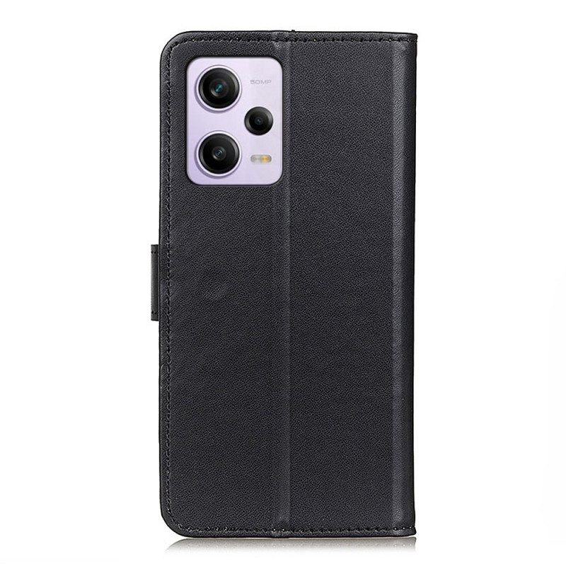 Custodia in pelle Xiaomi Redmi Note 12 Pro Similpelle