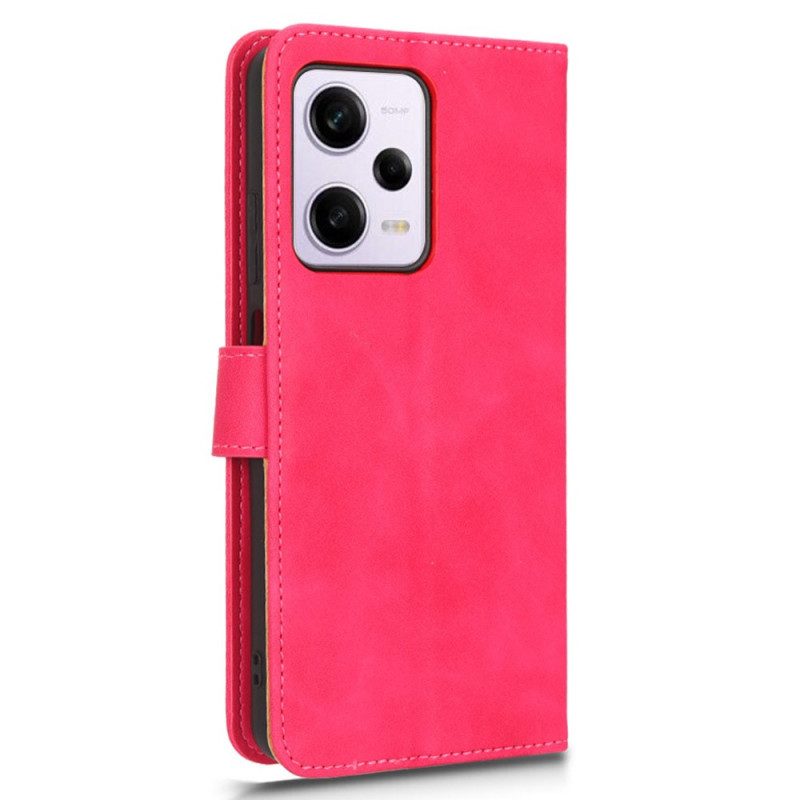 Custodia in pelle Xiaomi Redmi Note 12 Pro Vintage Con Cordino