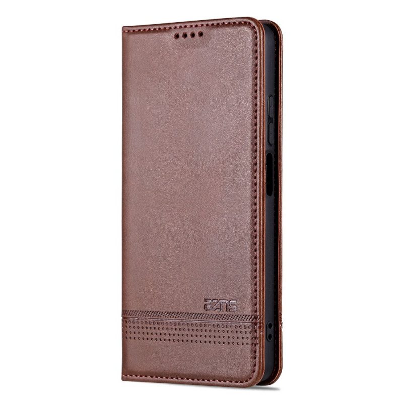 Folio Cover Xiaomi Redmi Note 12 Pro Custodia in pelle Azns