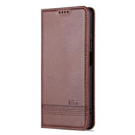 Folio Cover Xiaomi Redmi Note 12 Pro Custodia in pelle Azns