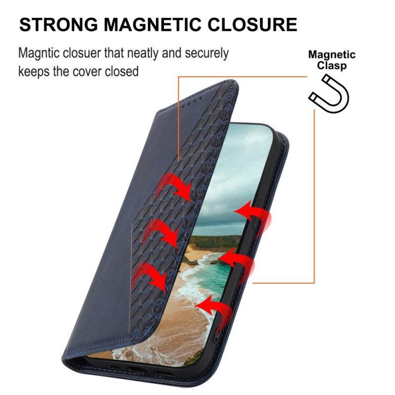 Folio Cover Xiaomi Redmi Note 12 Pro Custodia in pelle Modello In Pelle Stile 3d