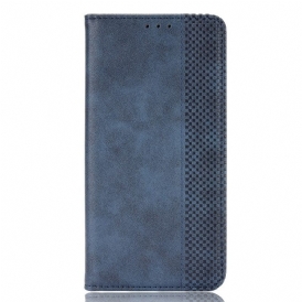 Folio Cover Xiaomi Redmi Note 12 Pro Custodia in pelle Vintage ▾