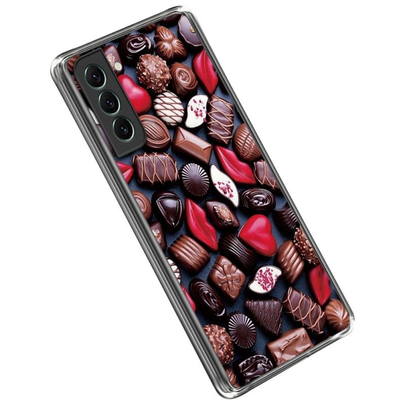 Cover Samsung Galaxy S23 5G Cioccolato Flessibile