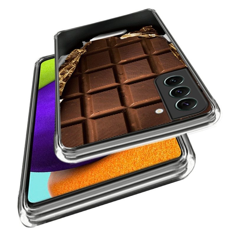 Cover Samsung Galaxy S23 5G Cioccolato Flessibile