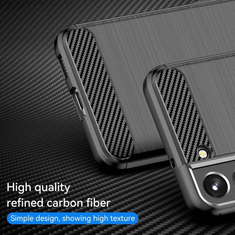 Cover Samsung Galaxy S23 5G Fibra Di Carbonio Spazzolata