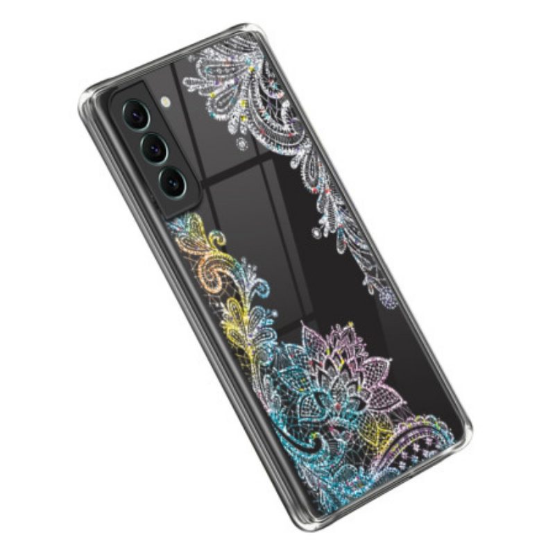 Cover Samsung Galaxy S23 5G Mandala Di Pizzo Senza Cuciture