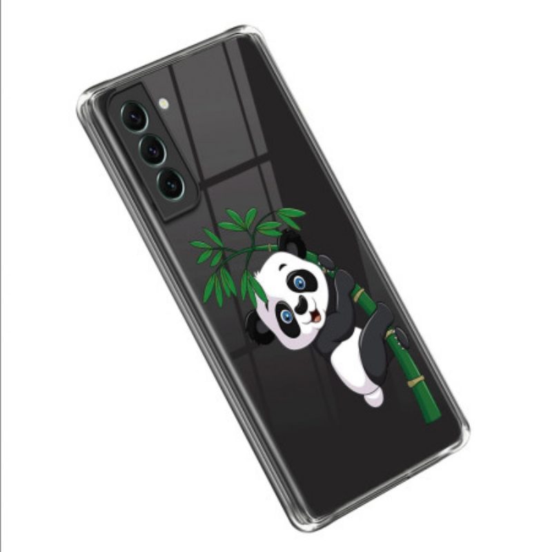 Cover Samsung Galaxy S23 5G Panda Senza Cuciture Su Bambù