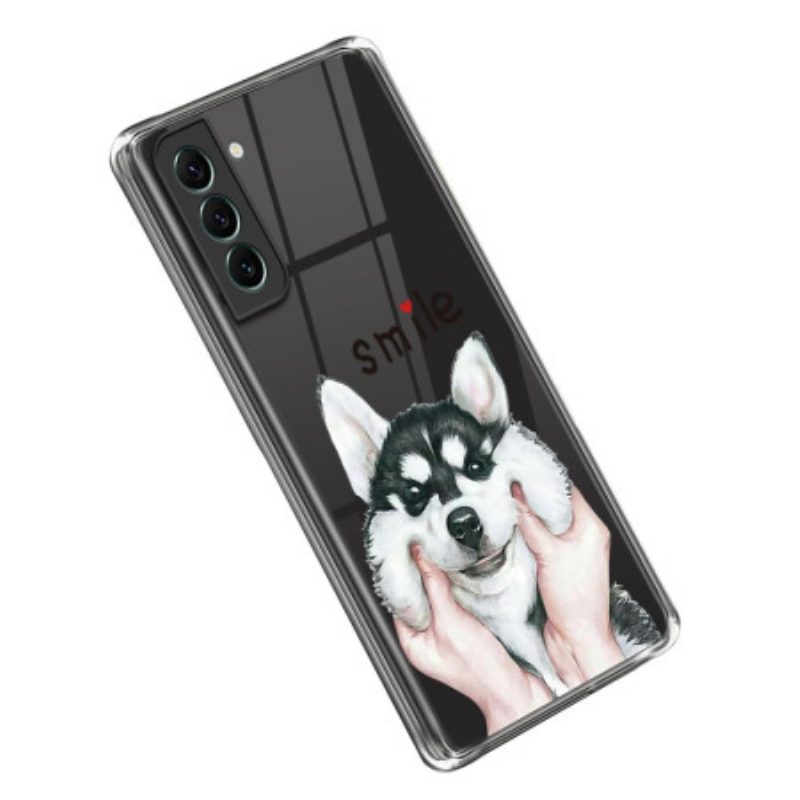 Cover Samsung Galaxy S23 5G Sorriso Di Cane Senza Soluzione Di Continuità