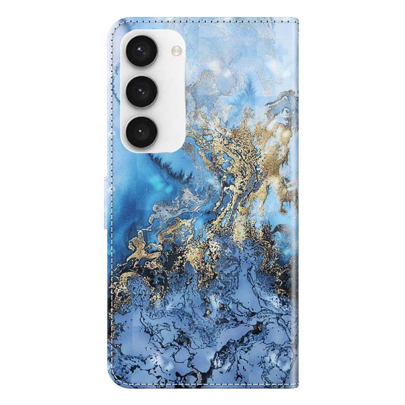 Custodia in pelle Samsung Galaxy S23 5G Cinturino Art