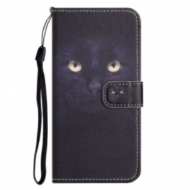 Custodia in pelle Samsung Galaxy S23 5G Gatto Perizoma