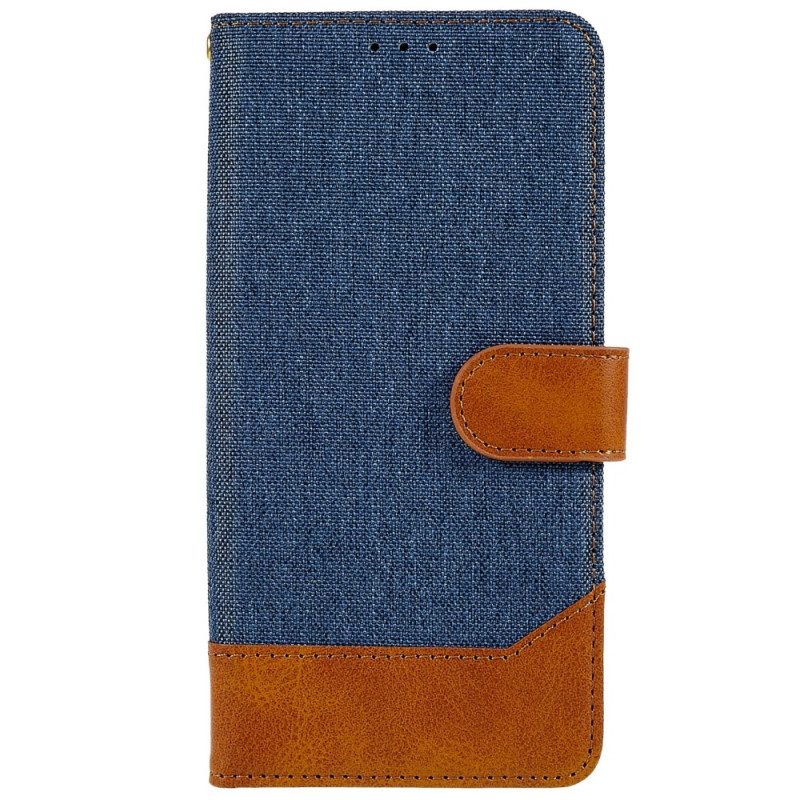 Custodia in pelle Samsung Galaxy S23 5G Jeans