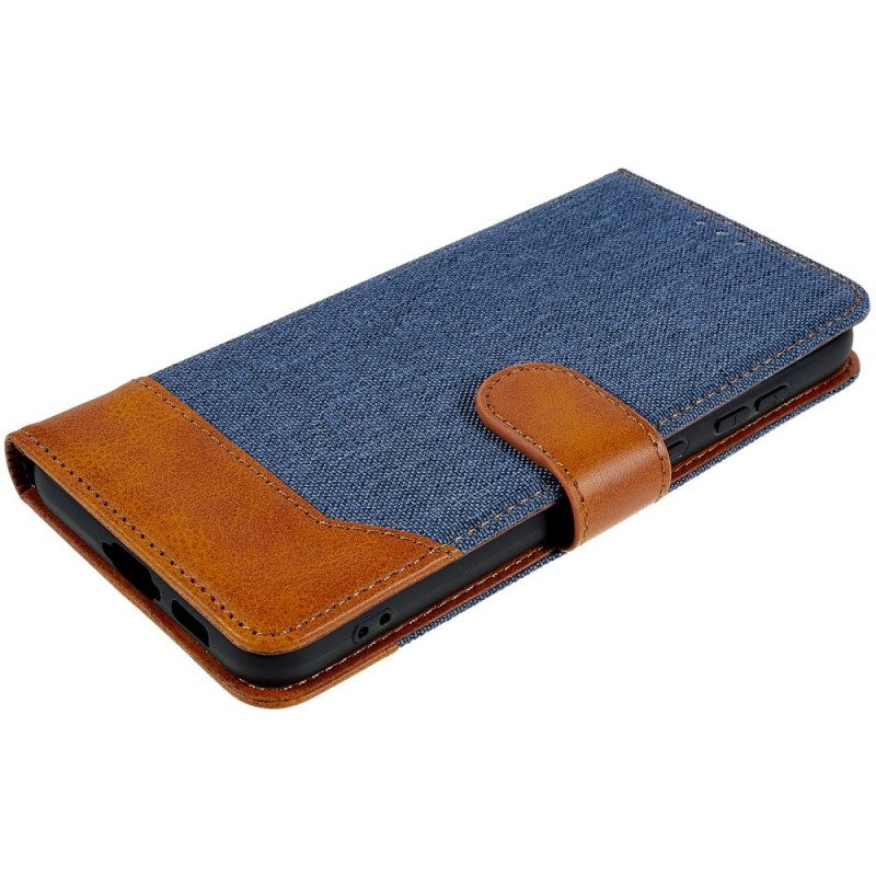 Custodia in pelle Samsung Galaxy S23 5G Jeans