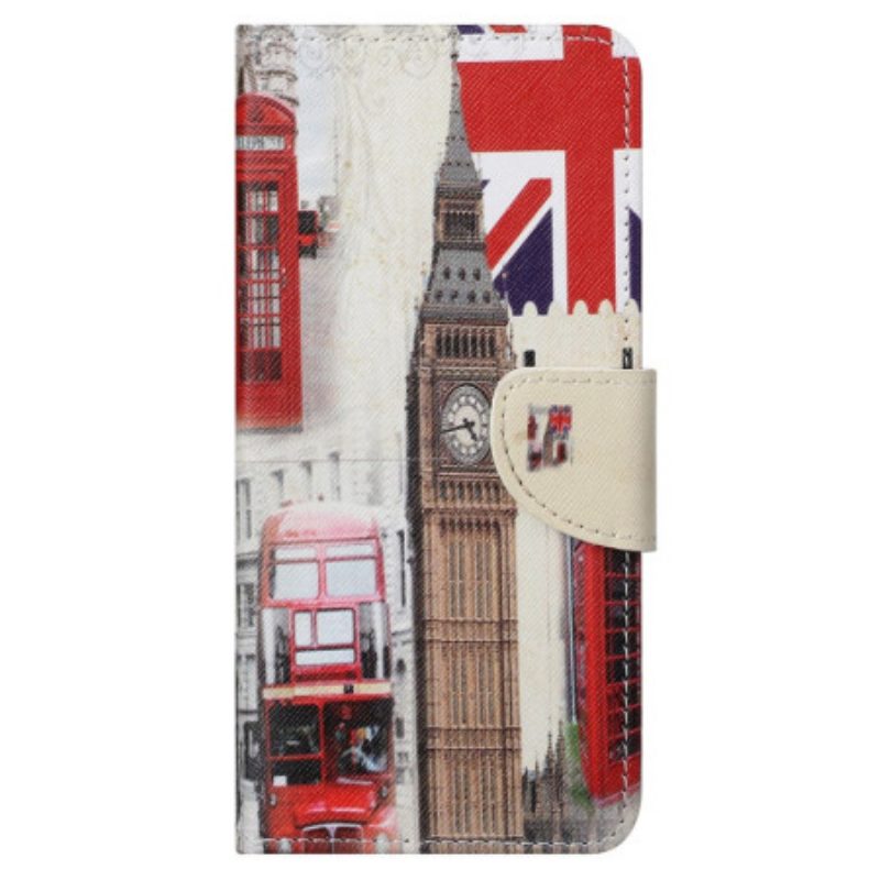 Custodia in pelle Samsung Galaxy S23 5G Londra