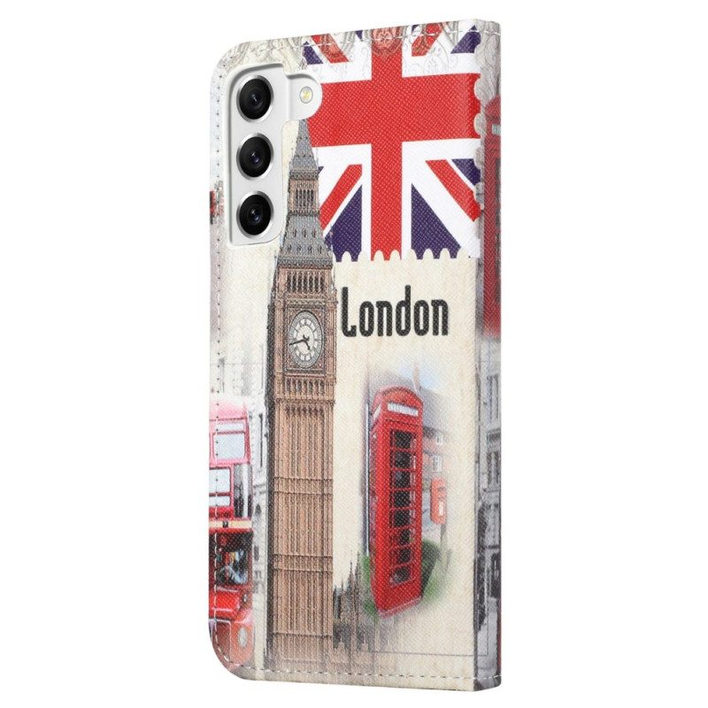 Custodia in pelle Samsung Galaxy S23 5G Londra