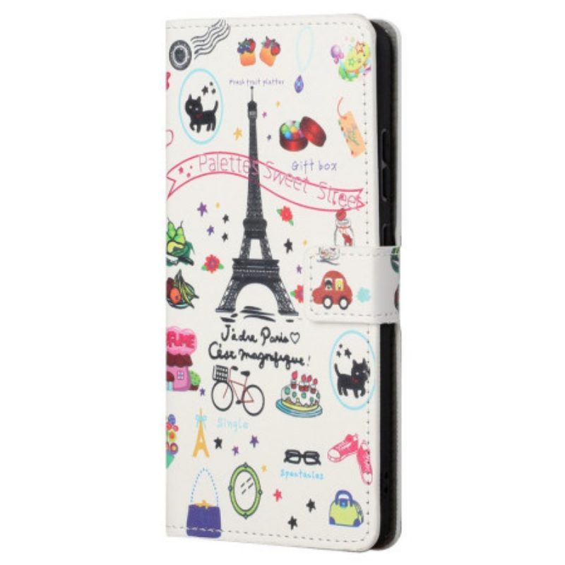 Folio Cover Samsung Galaxy S23 5G Amo Parigi