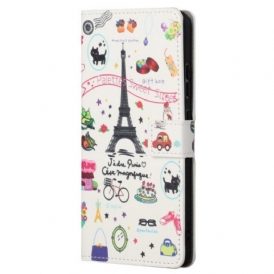 Folio Cover Samsung Galaxy S23 5G Amo Parigi