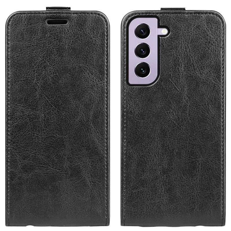 Folio Cover Samsung Galaxy S23 5G Custodia in pelle Aletta Verticale