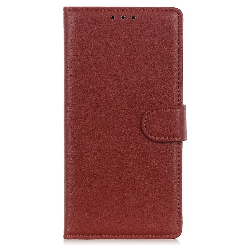 Folio Cover Samsung Galaxy S23 5G Ecopelle Tradizionale