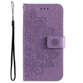 Folio Cover Samsung Galaxy S23 5G Mandala Strappy