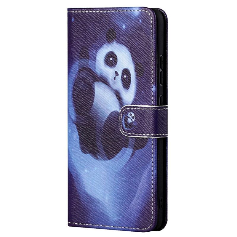 Folio Cover Samsung Galaxy S23 5G Panda Strappy