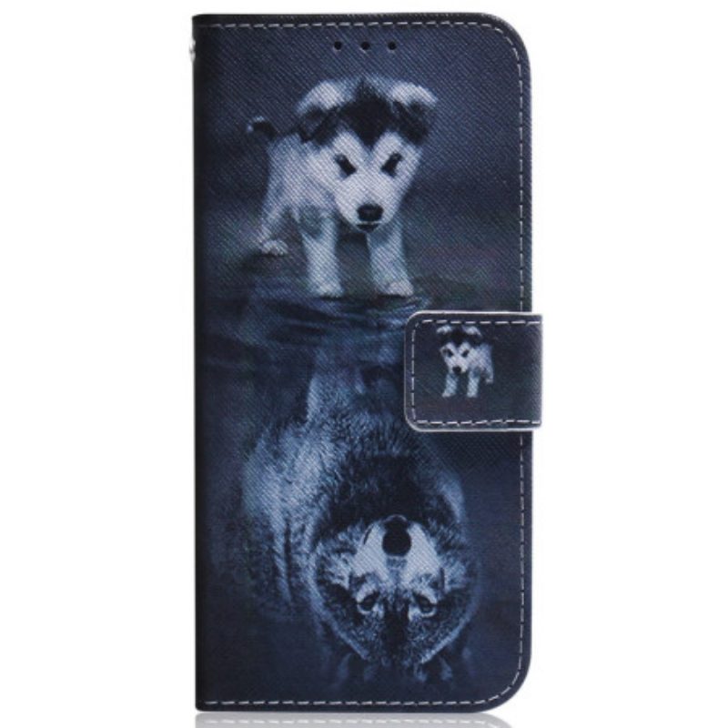 Folio Cover Samsung Galaxy S23 5G Sogno Da Cucciolo