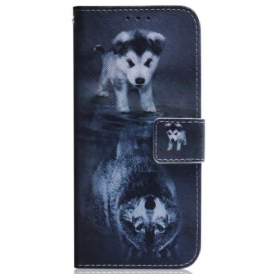 Folio Cover Samsung Galaxy S23 5G Sogno Da Cucciolo