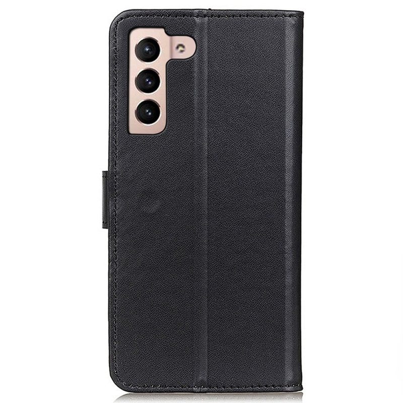 Folio Cover Samsung Galaxy S23 5G Stile In Pelle