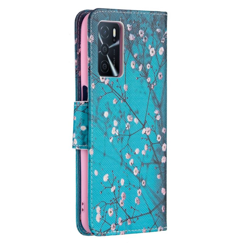 Folio Cover Oppo A16 / A16s Albero In Fiore