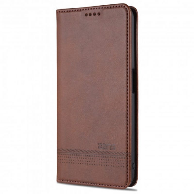 Folio Cover Oppo A16 / A16s Custodia in pelle Stile In Pelle Azns