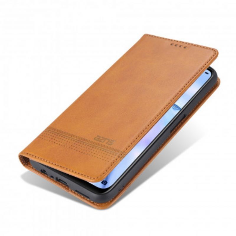 Folio Cover Oppo A16 / A16s Custodia in pelle Stile In Pelle Azns