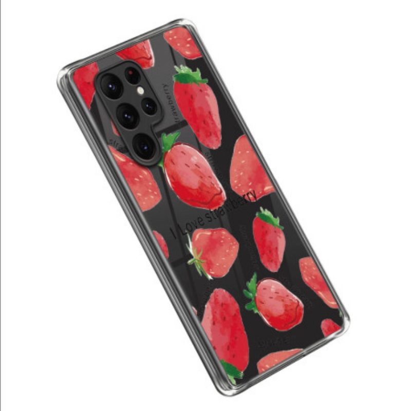 Cover Samsung Galaxy S23 Ultra 5G Fragole