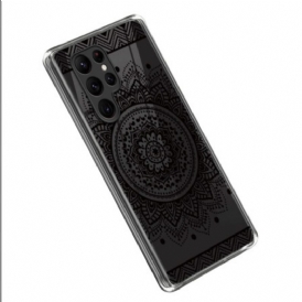 Cover Samsung Galaxy S23 Ultra 5G Mandala Nero