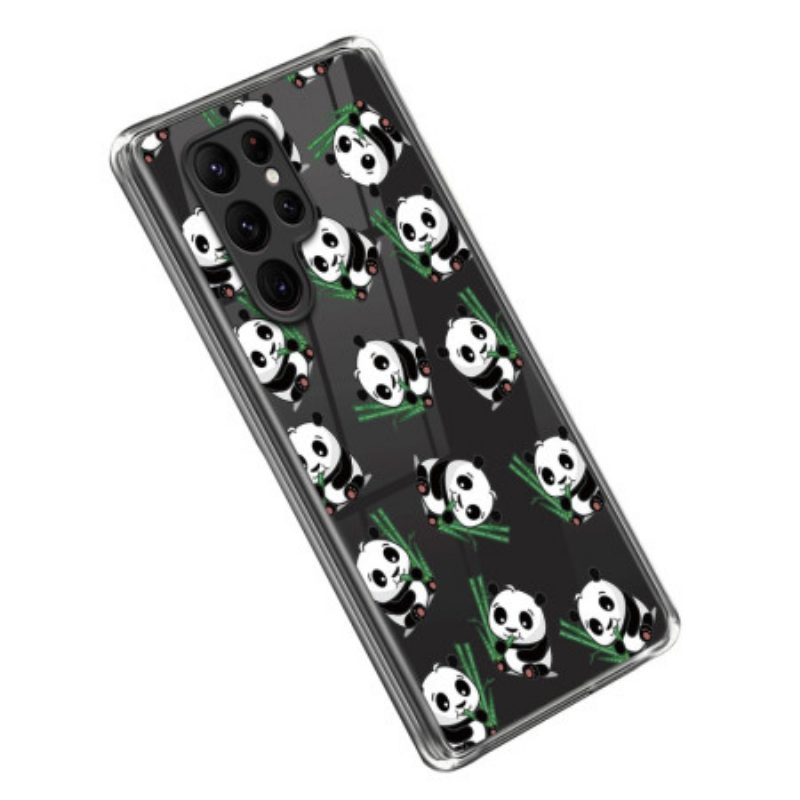 Cover Samsung Galaxy S23 Ultra 5G Piccoli Panda