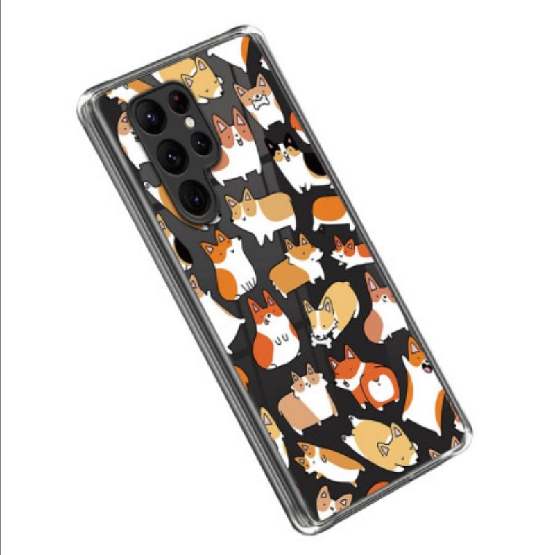 Cover Samsung Galaxy S23 Ultra 5G Più Cani