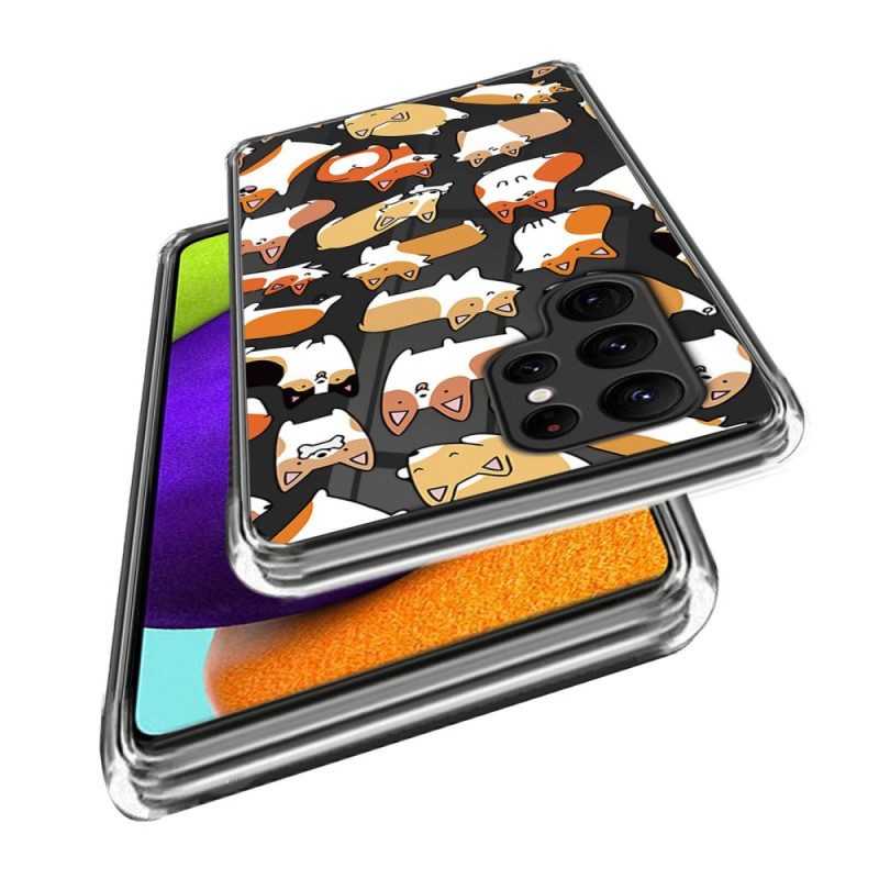 Cover Samsung Galaxy S23 Ultra 5G Più Cani