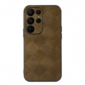 Cover Samsung Galaxy S23 Ultra 5G Stile Intrecciato