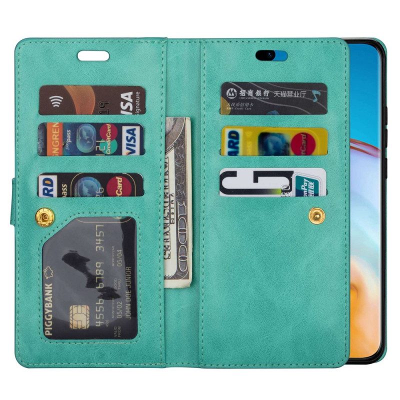 Custodia in pelle Samsung Galaxy S23 Ultra 5G Borsa Con Cordino