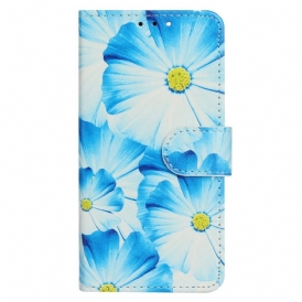 Custodia in pelle Samsung Galaxy S23 Ultra 5G Fiori