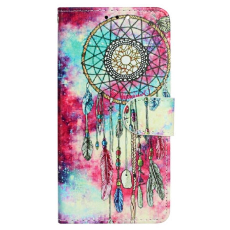 Folio Cover Samsung Galaxy S23 Ultra 5G Cacciatore Di Sogni