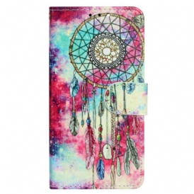 Folio Cover Samsung Galaxy S23 Ultra 5G Cacciatore Di Sogni