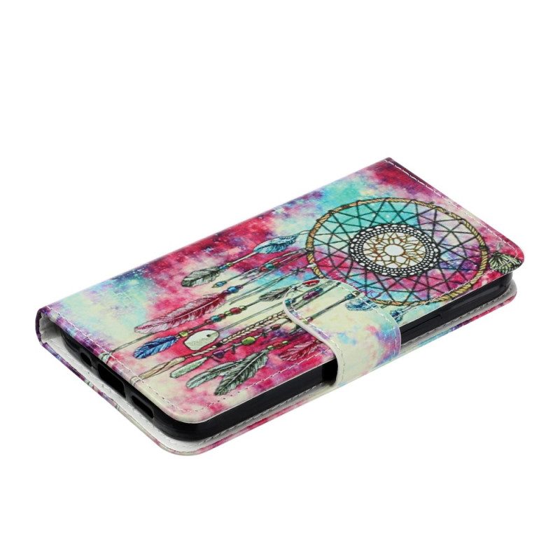 Folio Cover Samsung Galaxy S23 Ultra 5G Cacciatore Di Sogni